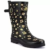 Trespass Damen Celeste Gummistiefel, Leopard, 37 EU
