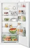 BOSCH KIR41NSE0 Einbau-Kühlschrank Serie 2, integrierbarer Kühlautomat ohne Gefrierfach 122x56 cm, 204L Kühlen, Schleppscharnier, MultiBox XXL, LED-Beleuchtung, EcoAirflow, SuperCooling