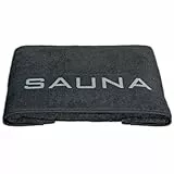 Delindo Lifestyle Saunatuch Colares, XXL Frottee Saunahandtuch für Damen und Herren, Baumwolle, schwarz, 80x200 cm groß