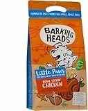 Barking Heads Bowl Lickin' Chicken Trockenfutter für Hunde, 100% Natürliches Hundetrockenfutter mit Hühnerfleisch, Natürliche Tiernahrung für Kleine Ausgewachsene Hunde Rassen, 1,5 kg