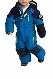 Killtec Kesley Mini Skioverall/Schneeanzug mit Kapuze und Schneefang, Königsblau, 122/128, royal