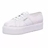 Superga Damen 2790-lamew Sneaker, Grau (Grey Silver 031), 38 EU