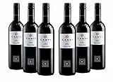 Canti - Italienischer Rotwein, Mittelkörperliche Rebsortenmischung, fruchtiger Geschmack und Noten von Wildbeeren, 6x750 ml