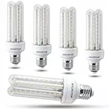 Aigostar Led Lampe E27 15W Warmweiß Leuchtmittel Mais Glühbirnen 3000K 1510 Lumen Groß Abstrahlwinkel 360° Glühlampe T3 4U 5er Verpack