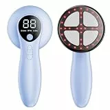 Massagegerät Cellulite Massage Anti Handmassagegerät, VerfüGt über 4 MassageköPfe mit GrößEren Bereichen für Bauch, Taille, Arme, Beine, Gesäß, Weihnachtsgeschenke (Blau)