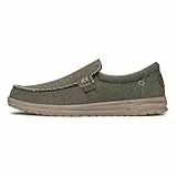 HEYDUDE Mikka Braided Herren - Slip on Schuhe - Mokassin Stil, Army, 46