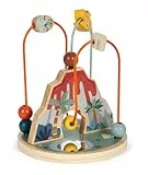 small foot Motorikschleife „Dino“, Motorikspielzeug aus FSC 100%-zertifiziertem Holz, für Kinder ab 12 Monaten, 12617