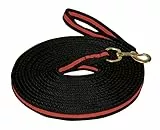 Kerbl 321491 Softlonge 8 m, schwarz/rot