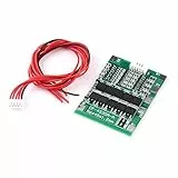 Akozon Batterie Board Module 4S 30A 14.8V Li-Ion Lithium Batterie PCB Schutz Bord Gleichgewicht mit Draht