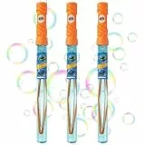Hot Wheels GROßER Seifenblasenstab, große Seifenblasen FÜR Kinder My Bubble 120 ml (Hot Wheels x3)