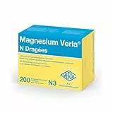 Magnesium Verla N Dragées – Der Klassiker bei Magnesiummangel, organische Magnesiumverbindungen für eine gute Bioverfügbarkeit, magensaftresistent & individuell dosierbar, 200 St
