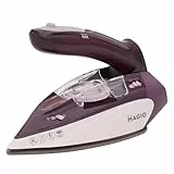 MAGIO Reise-Dampfbügeleisen | 1100 Watt | Klappbarer Griff | Dualspannung 120V–240V | Mini-Bügeleisen nur 0,7 kg | Keramikbügelsohle | Temperaturregler