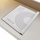 Silikon Backunterlage 50x70cm, Brot Backen Zubehör, Silicone Baking mat, Wiederverwendbar Klebstoff Rutschschutz, Backunterlage zum Teig Ausrollen, Backmatte Silikon für jede Küche