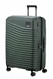 Samsonite Intuo - Spinner L, Erweiterbarer Koffer, 75 cm, 105/115 L, Grün (Olive Green)