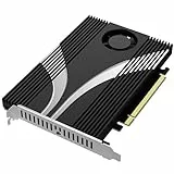 SABRENT 4-Laufwerk NVMe SSD zu PCIe 4.0 X 16 Adapter karte mit aktiver Kühlung [EC-P4BF]
