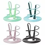 Flintronic Springseil Fitness, 4PCS Verstellbare Springseil für Erwachsene Kinder, Speed Rope mit Rutschfestem Griff, für Workout & Ausdauertraining