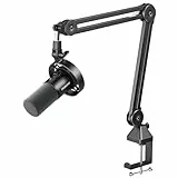 MAONO Podcast Mikrofon XLR/USB, Dynamisches Mikrofon PC mit Mikrofonarm und Mute Button, Vocal Mic Gesangsmikrofon für Streaming, Studio,Gaming und Aufnahme, PD300XS