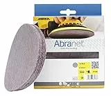 Mirka Abranet Netzschleifscheiben Ø 150mm Klett/Korn P180 / 10 Stk / AE241F1018 / Für alle 150mm Exzenterschleifer und Schleifmaschinen geeignet/zum Schleifen von Holz, Spachtel, Lack, Kunststoff