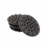 Oehlbach Shock Absorber - Hochwertige Schwingungsdämpfer für Subwoofer, Lautsprecher, Verstärker & Plattenspieler - Vibrationsschutz, Lautsprecherfüße, 4er-Set, Schwarz