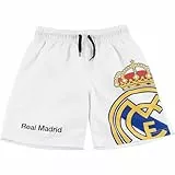 CERDÁ LIFE'S LITTLE MOMENTS Real Madrid Badehose für Kinder, offizielle und schnell trocknende Badehose | Kinder-Badehose, weiß, 6 Jahre