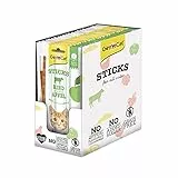 GimCat Superfood Duo-Sticks Rind & Apfel - Softer Kausnack mit hohem Fleischanteil und Vitaminen - 24 Packungen (24 x 3 Sticks)