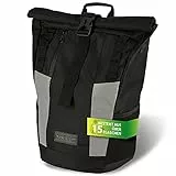 invilus ® - Rolltop Rucksack Damen & Herren - Der perfekte Rucksack für den täglichen Bedarf - Für Uni, Sport, Arbeit oder Freizeit - Hergestellt aus 15 recycelten Plastikflaschen - Wasserabweisend
