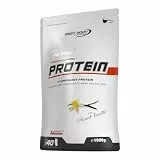 Best Body Nutrition Gourmet Premium Pro Protein French Vanilla 1000g, 4 Komponenten Eiweißpulver mit Caseinat, Whey, Isolat, Eiprotein – Mehrkomponenten Protein, cremiger Shake