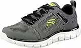 Skechers Herren Track-KNOCKHILL Sneakers, Grey, 45 EU