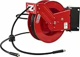 KS Tools 515.3425 Druckluft-Schlauchaufroller Ø10 mm, Anschluss 3/8', 20 m