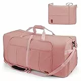 Urtala Faltbare Reisetasche für Herren & Damen, 120L Groß Weekender Übernachtungstasche mit Schuhfach, wasserdichte Handgepäck Tasche/Sporttasche