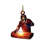 TianWlio Ornamente Doppelseitig 2022 Welder 2022 Weihnachtsschmuck Ornamente Anhänger Weihnachten Acryl Personalisierte Dekoration & Aufhänger Blumentopf Groß Innen (H, One Size)