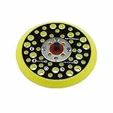 SG Store 125 Mm 5-Zoll-Stützteller, Kompatibel mit Mirka Ceros/Deros, 44 Löcher, 5/16 Gewindebefestigung, Schleifer, Klett-Stützteller, Zubehör für Elektrowerkzeuge
