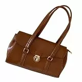 YROHGKPN Winter Umhängetasche PU Leder Unterarm Tasche Casual Top Koreanische Stile Achselhöhle Retro Handtaschen Koreanische Stile Schulter für Frauen