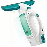 Leifheit Fenstersauger Set Dry and Clean mit 28 cm Saugdüse für 360° streifenfreie Reinigung, Fensterreiniger verwendbar bis zu 38 min, Fensterputzer mit Stand-by-Automatik und Click-System