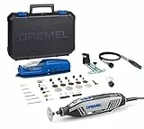 Dremel 4250 Rotationswerkzeug 175 W, Multifunktionswerkzeug-Set mit 3 Vorsatzgeräten und 45 Zubehören, 175-W-Motor mit Konstantelektronik, variable Drehzahl 5.000-35.000 1/min