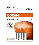 Osram ORIGINAL PY21W,Sonderlampe, 7507-02B, 12V, Doppelblister