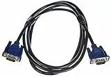 AKYGA AK-AV-01 VGA Kabel für Monitor TV PC SUB-D Stecker auf Stecker 1.8m, Schwarz