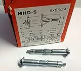 MUNGO 1870163 MHD-S M 5 x63 /32 Hohlraumdübel, 5x63 mm, 100 Stück
