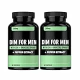 DIM für Männer 300 mg,[Neu] unterstützt den Hormonhaushalt und die Vitalität, 60,2Pcs