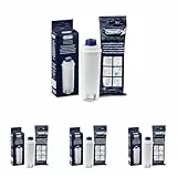 De'Longhi Original Wasserfilter DLSC002 - Zubehör für De'Longhi Kaffeevollautomaten mit Wasserfilter,Pflege und Schutz der Maschine,optimiert die Kaffeequalität und schützt vor Kalk,‎0.5 L,Weiß,1 Pack