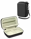 ProCase Kameratasche für CAMKORY/Lecran/Lecnippy/Froitx/aycy/FJFJOPK 4K Vlogging-Kamera, Digitalkamera Tragtasche Kompaktkamera Tasche für Akku und SD-Karten Digitalkameratasche -Schwarz
