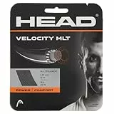 HEAD Velocity Mlt Set Tennis-Saite, Schwarz, 1.30 Mm / 16 g