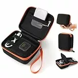 Cwatcun Kinder Kamera Tasche,Digitalkamera Schutzhülle Tragetasche Halter für Druckpapier mit GREENKINDER/for Uleway/for Gofunly/for NUOTUN Digital Kamera,Sofortbildkamera Aufbewahrungsbox,Schwarz