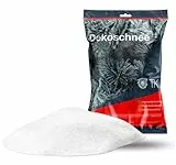 TK Gruppe Timo Klingler 3X Kunstschnee fluffiger Schnee - täuschend echt & weich - glitzernder Streuschnee Dekoschnee als Deko Dekoration an Weihnachten