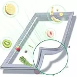 AWFOM Universal Kühlschrank Dichtung für Kühlschränke Gefrierschrank Kühlschrankdichtung Magnetisch Türdichtung Dichtung Gummidichtung,Weiß