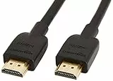 Amazon Basics High-Speed-HDMI-A - HDMI-A Kabel, CL3-zertifiziert, Standard 2.0, 3 m, schwarz