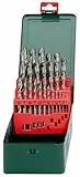 Metabo HSS-G-Bohrerkassette-SP – 627154000 – Für vielseitige Stahl-, Metall- und Kunststoffbearbeitung – 25-teilig
