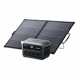 Anker SOLIX C2000 Gen 2 Tragbare Powerstation mit 200W Solarpanel, 2400W (Spitzenleistung 4000W) Solargenerator, Voll in 58 Min, 2048Wh LiFePO₄-Akku, Perfekt für Camping, Stromausfälle und Heim-Backup