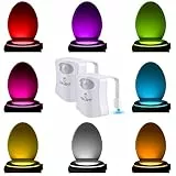2 Stück Das Original WC Licht. LED Coole Gadgets für Männer Geschenke für Mama Papa Herren Lustige Geschenkideen Weihnachten Frauen Ehemann Geburtstag Scherzartikel Männergeschenke Geschenk Mann