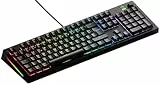 GLORIOUS Gaming GMMK 3 Mechanische Tastatur mit Drehknopf: Full Size 100%, Dichtungssystem, Doubleshot PBT Tastenkappen, Aluminium Platte, Hot-Swap fähig, QWERTZ Deutsch